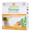 Hyleys Moringa Oleifera and Green Tea Mango Flavor - 50 Tea Bags - Superfood  Tree Tea with Dried Moringa Oleifera Leaves
