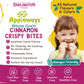 Whole Grain Cinnamon Crispy Bites, All-Natural Individually Wrapped Cinnamon Best Snacks for Classroom, Made in USA, 108 Count,