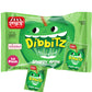 DOUzzle Dibbitz Apple, Candy Filled Straw Sticks (14 Count, Pack of 1) Individually Wrapped Candies, Birthday Party Favors, Good