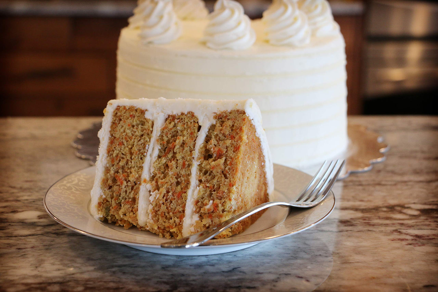 Moms Place Gluten-Free Carrot Cake Mix - Moist  Spiced  and Dairy-Free - Allergen-Friendly  Non-GMO  Easy to Prepare 15.3 Oz