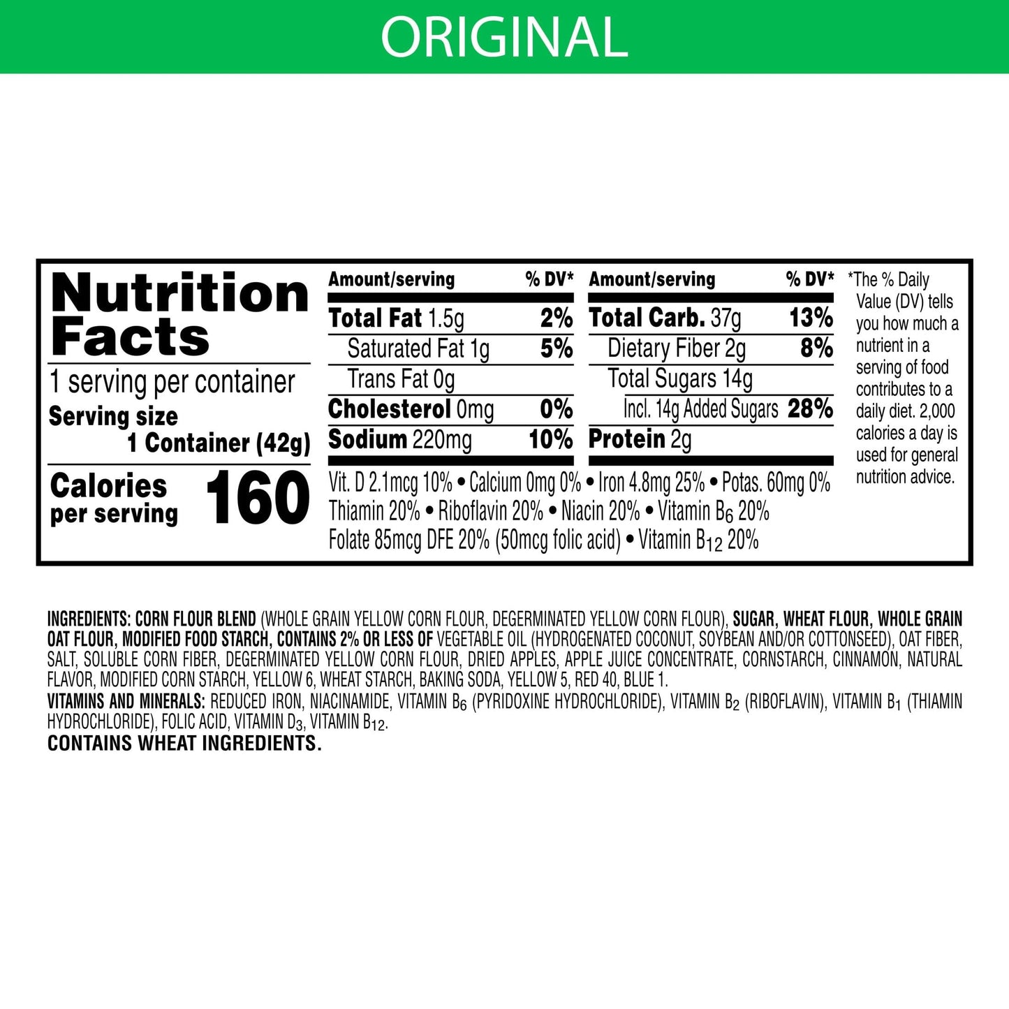 Kellogg’S Apple Jacks Breakfast Cereal Cups, 8 Vitamins And Minerals, Kids Snacks, Original, 18Oz Case (12 Cups)