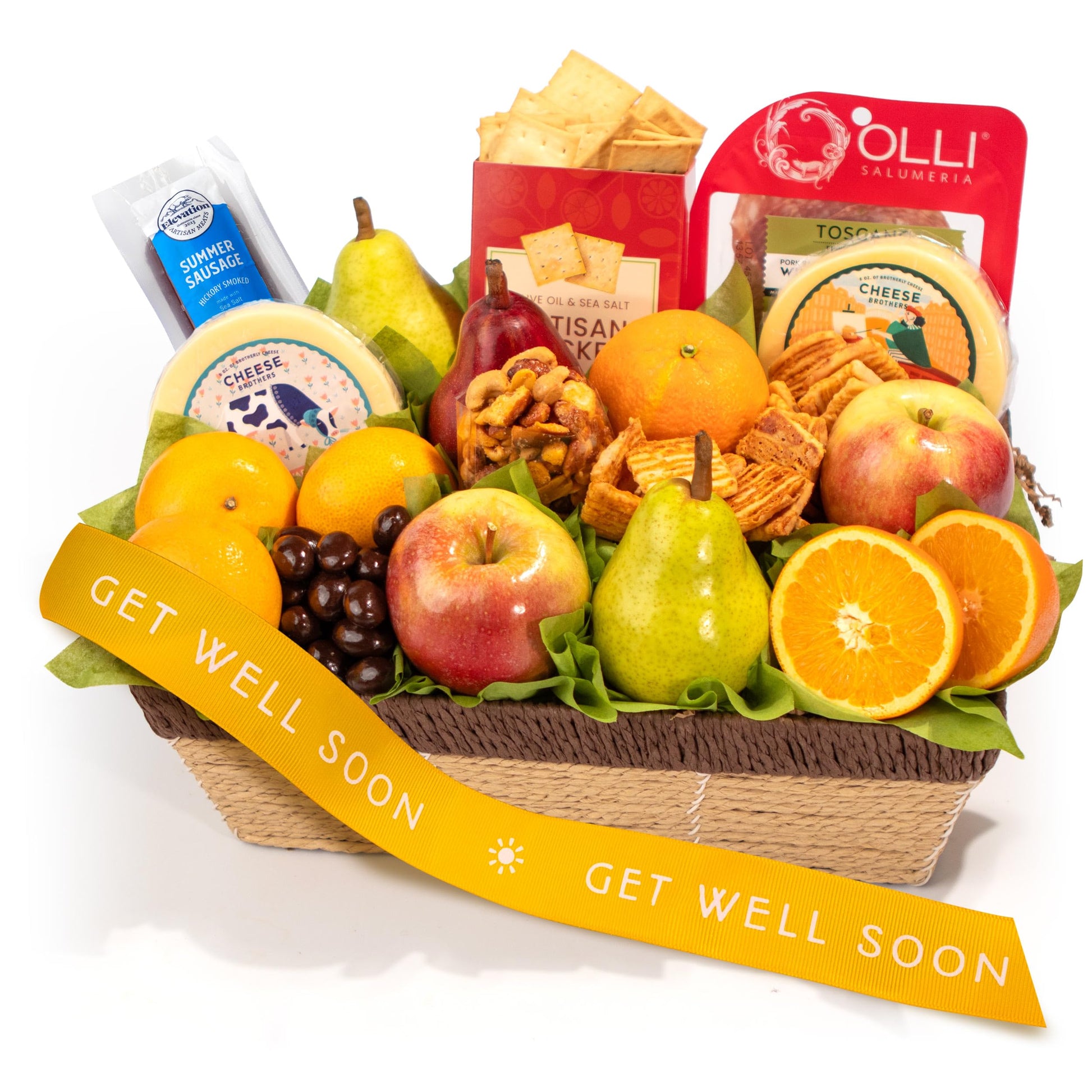 A Gift Inside Get Well Sweet & Savory Farmstead Gift Basket