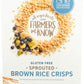 Cereal - Brown Rice Crisps 8Oz Usa (Case6)