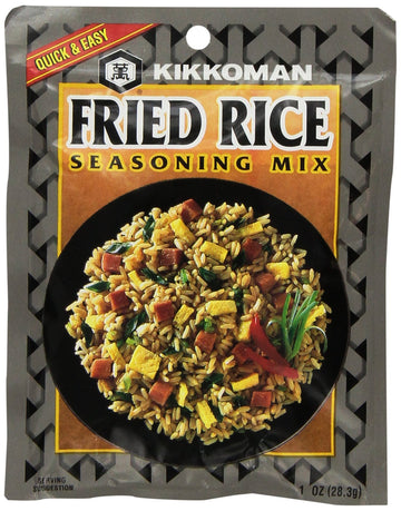Kikkoman Fried Rice Seasoning Mix (1 Oz Packets) 4 Pack