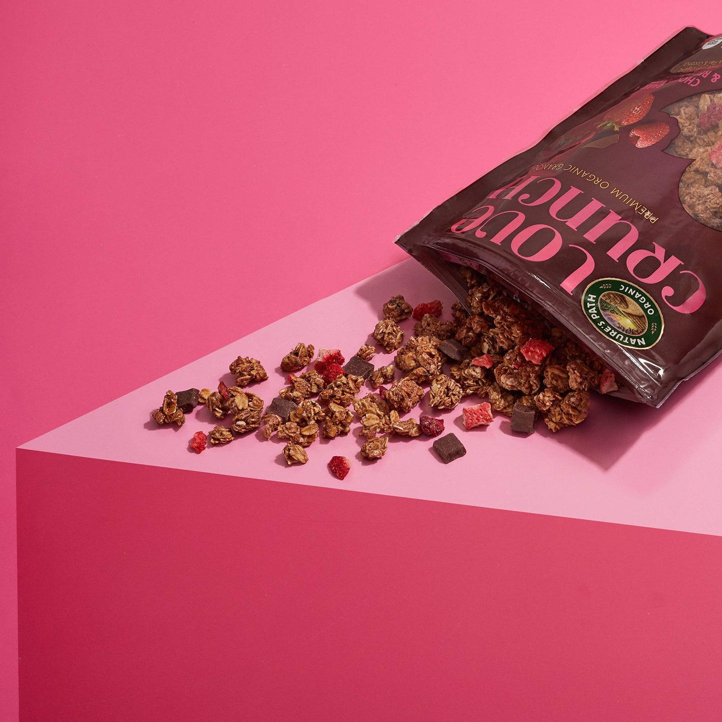Love Crunch Organic Granola, Dark Chocolate & Red Berries, 11.5 Oz , Non Gmo, By Nature'S Path