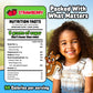 Snakkidz Organic Chewy Granola Bar, Allergen Free, Made with Avocado Oil, Low Sugar (45 Bars, Variety)