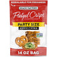 Snack Factory Everything Pretzel Crisps, Non-Gmo, 14 Oz Party Size Bag