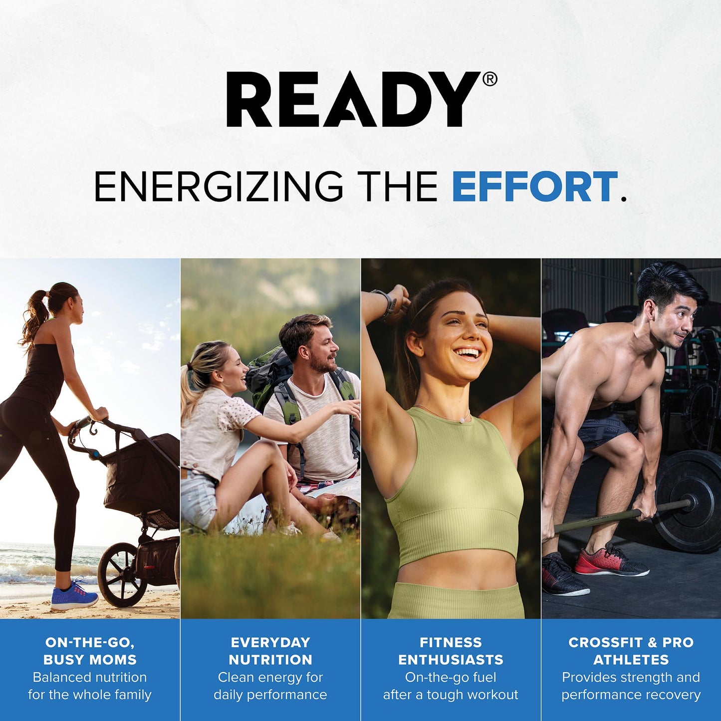 Ready® Protein Bars – High-Protein Snack With 15G Whey Protein, All-Natural Ingredients, Supports Lean Muscle And Recovery, No Artificial Sweeteners – Chocolate Peanut Butter, 12-Pack