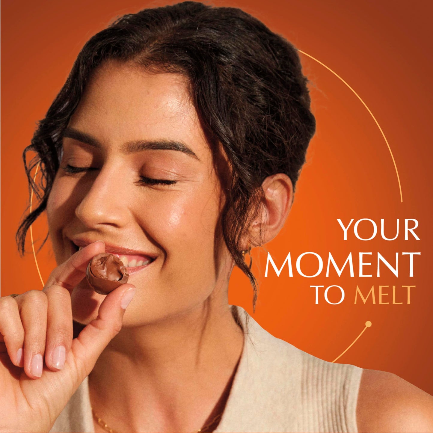 Lindt LINDOR Almond Butter Milk Chocolate Truffles, 25.4 oz, 60 Count