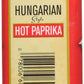 Pride of Szeged Hot Paprika Powder  Spicy Hungarian Style Seasoning  Bright Red  4 oz. Tin  1-Count