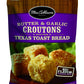 Mrs. Cubbison's Premium Texas Toast Croutons Butter & Garlic 5 Ounce, Pack of 9 Crunchy Salad Topper