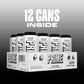 PRIME Energy Drink, Zero Sugar, 200mg Caffeine, 355mg Electrolytes, Vegan, Gluten Free, 16 Oz, Pack of 12