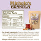 Micheles Granola - Toasted Muesli - Handmade Non-GMO Whole Grain Oats - Free of Gluten, Soy, Wheat, Dairy, Added Oils & Refined
