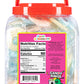 110 Individually Wrapped Candy Rings, Bulk Candy Ring Tub Great For Halloween Treat Bags, Christmas Stocking Filler, Ring Candy