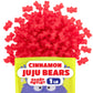 CRAZYOUTLET Juju Cinnamon Bears Gummy Candy - Chewy Cinnamon Flavor - 1 Pound Bag