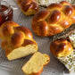 Traditional Braided Shabbat Challah Breads & Rolls | Fresh & Delicious | Great For Shabbat Or Any Holiday | 1 Challah Bread & 1