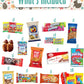 Easter Care Package Blue Box (52 Count) Filled With Candy Chocolates Snacks Cookies And More Easter Gifts For Kids Girls Boys Co