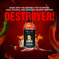 Steve-O'S Hot Sauce - Destroyer Hot Sauce | With Garlic, Scorpion, Naga Jolokia, And Carolina Reaper Peppers For Tacos, Bbq, Pot