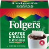 Folgers Coffee Singles Classic Decaf Medium Roast Coffee, 19 Single Serve Coffee Bags