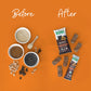 Tosi Dark Chocolate Peanut Butter Protein Bars, Plant Based With Nuts, Gluten-Free Crunchy Snacks, Vegan, Organic, Flax & Chia S