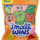 Small Wins Classic Gummies, Sour Fruit Flavored, Plant Based, Organic, All Natural Colors and Sweeteners, Vegan, Low Sugar (5g),