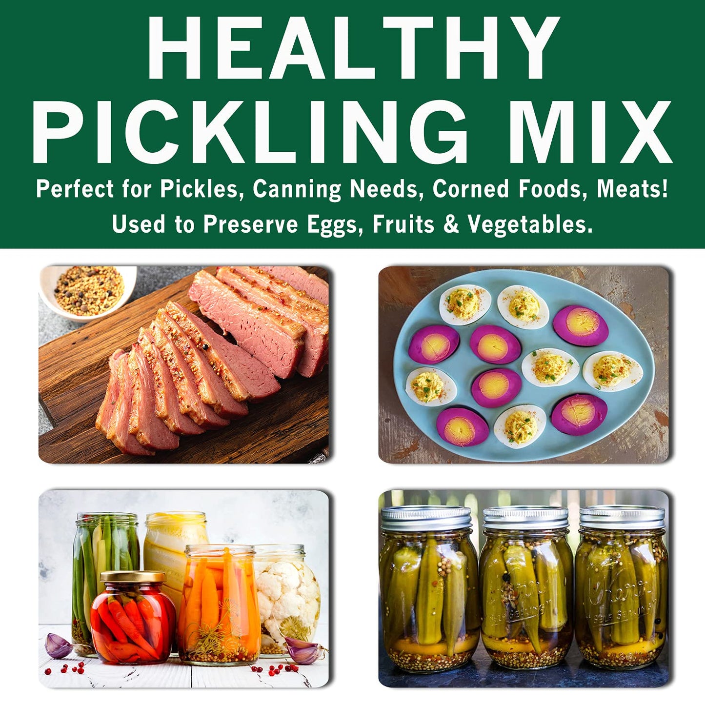 Spices Village Pickling Spices [ 6.5Oz ] - All Natural Fresh Dried Spices Mix For Pickles, Canning, And Corn Beef, Pickling Seas