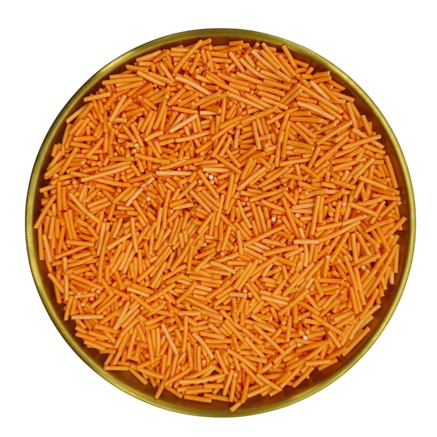 Orange Jimmy Sprinkles Edible Mix Size Jimmies Cake Decorations Soft Jimmies For Topping Ice Cream, Cookies, Cakes, Wedding Part
