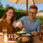 Kiri & Sons Gourmet Hot Sauce Sampler Gift Set of 10 for Fathers Day, Flavors Include Habanero, Scotch Bonnet, Jalapeno, Srirach