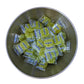 Sunkist Individually Wrapped Fruit Gems Soft Candy Lime Flavor Only -1Lbs, (16 Oz)