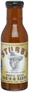 Stubbs Moppin Sauce Bar-B-Q Baste, 12-Ounce Bottles (Pack of 6)
