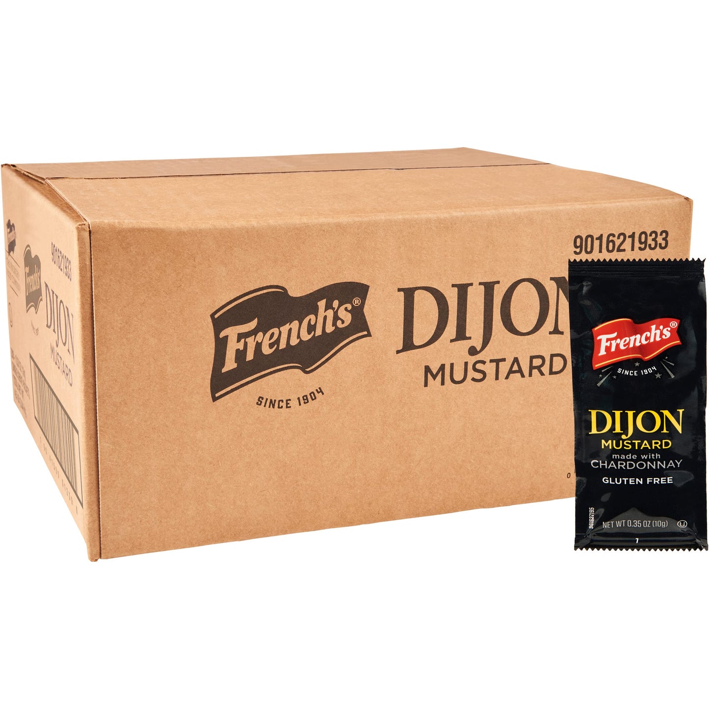 French S Dijon Mustard Packets  200 Count - 200 Packets Of French S Dijon Mustard  Perfect For Takeout And Delivery