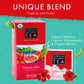 HAWAIIAN NATURAL T·E·A Hibiscus Flavored Herbal Tea - Caffeine Free, 120 Bags, Organic, 20 Count (Pack of 6)