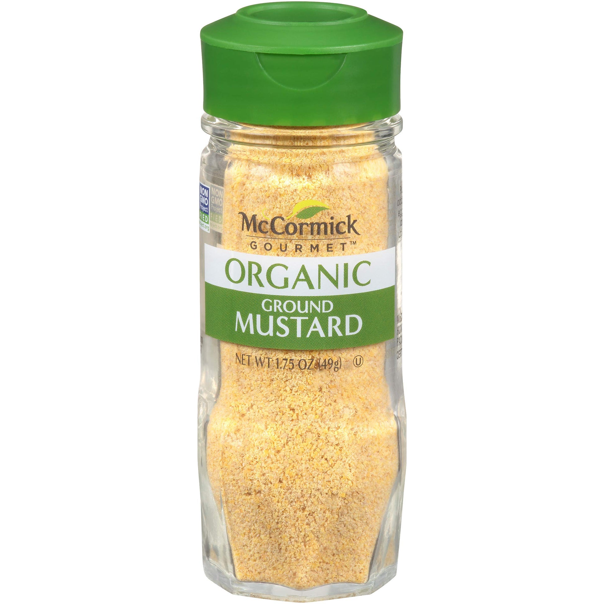 McCormick Gourmet Organic Ground Mustard, 1.75 Oz, Pack of 1, Gluten-Free