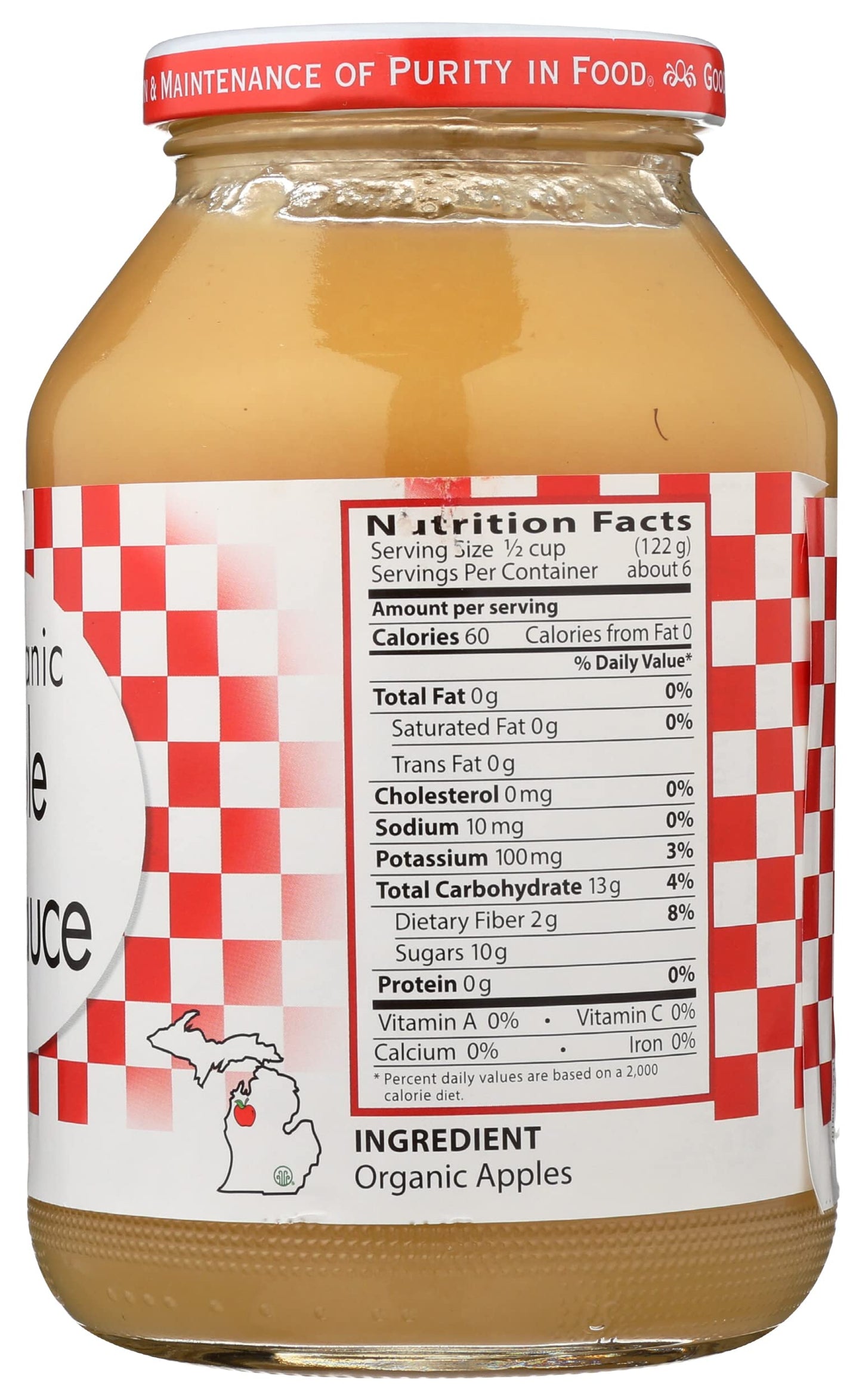 Eden Foods  Applesauce Organic  25 Ounce