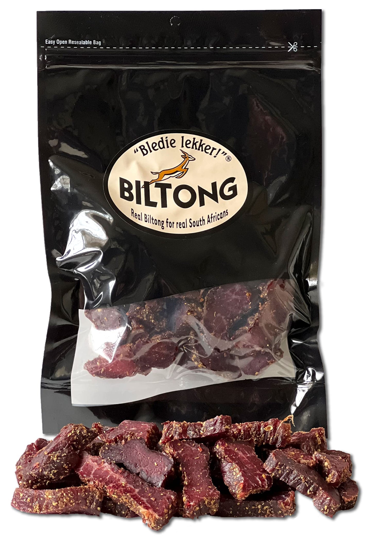 Bledie Lekker Biltong Chunks 8Oz
