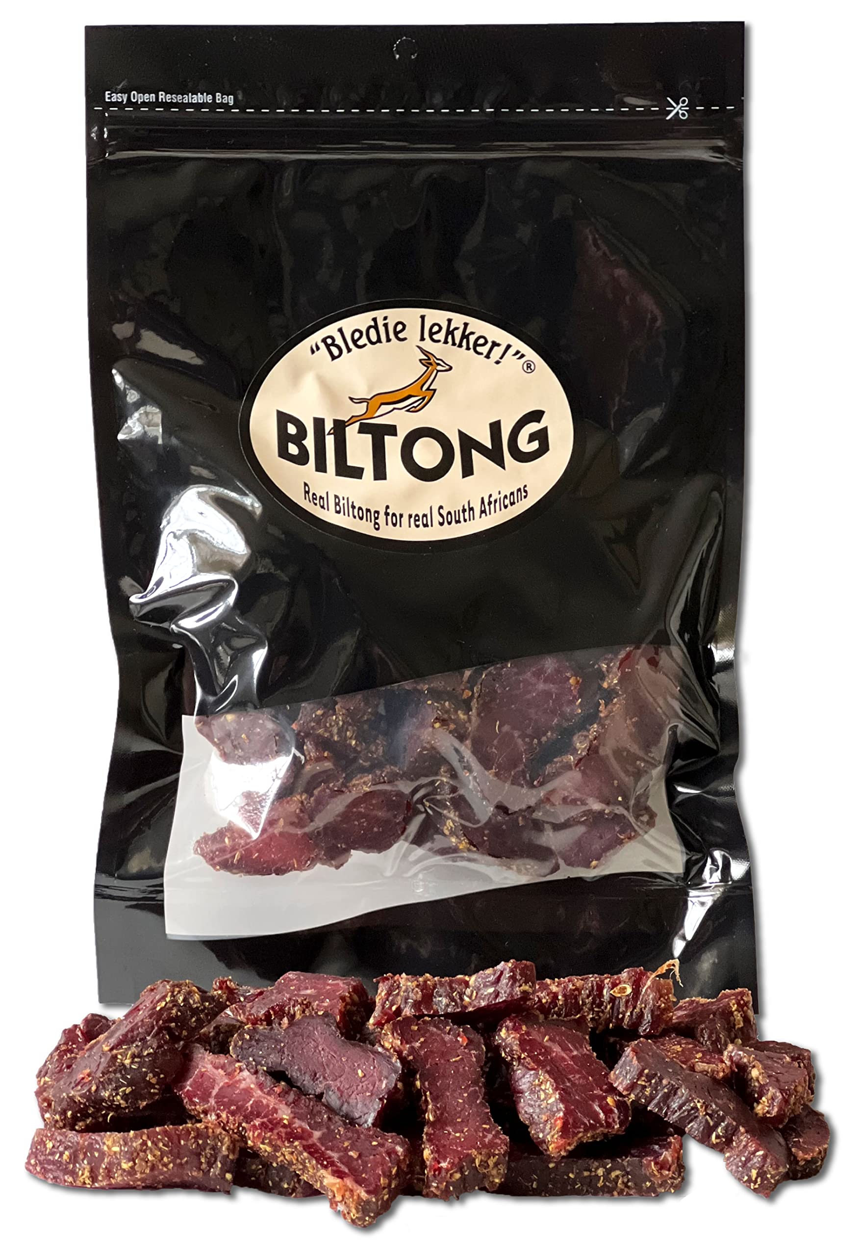 Bledie Lekker Biltong Chunks 8Oz