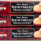 Walkers Shortbread Highlanders, Pure Butter Shortbread Cookies, 4.7 Oz Box (Pack Of 3)