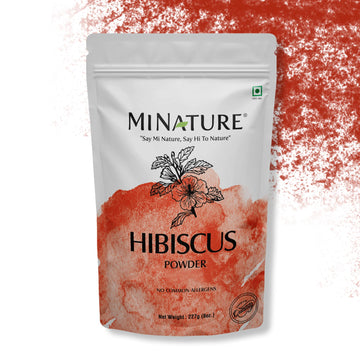 Minature Usda Certified Organic Hibiscus Powder(Sabdariffa)/100% Pure, Natural And Organic For Hair,Skin And Health/(227G/(1/2 L
