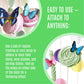 Sugar Robot Edible Butterflies For Cake Decorating - Small Pastel Green Butterfly Cake Toppers And Cupcake Toppers - Decoration Made In The Usa - Enhanced Crafted (Green)