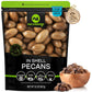 Raw Hard Shell Pecans, Superior To Organic (32Oz - 2 Lb) Bulk Nuts Packed Fresh In Resealable Bag - Healthy Protein Food Snack,