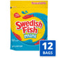 Swedish Fish Mini Soft & Chewy Candy, 12 - 10 Oz Bags