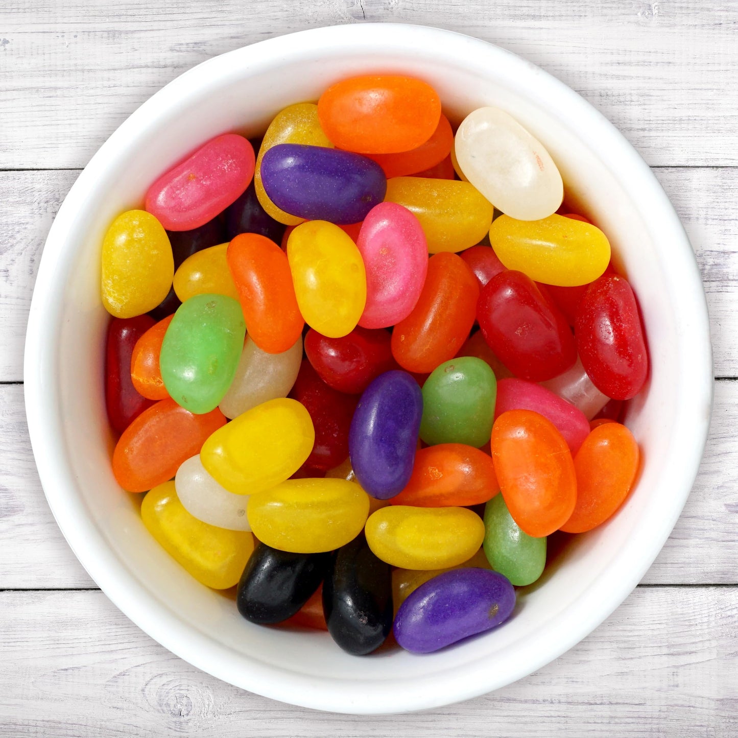 The Hampton Candy Company Traditional Jelly Beans, Assorted Fruit Flavors, 1 Pound Bulk Bag