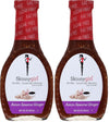 Skinnygirl Fat-Free, Sugar-Free Asian Sesame Ginger Salad Dressing, 8 fl oz (Pack of 2)