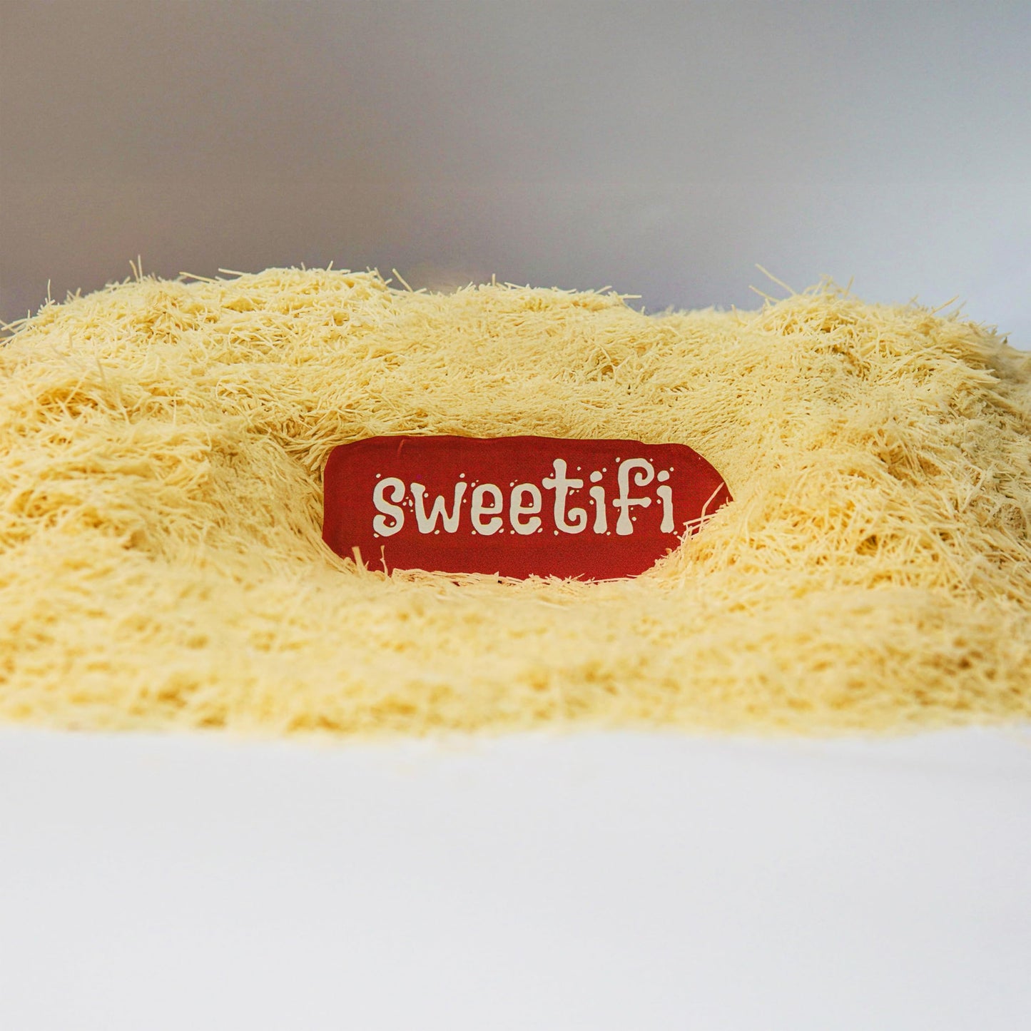 Sweetifi Kataifi Shredded Fillo Dough, Dried Chopped for Desserts, 500gr (1.1lb)