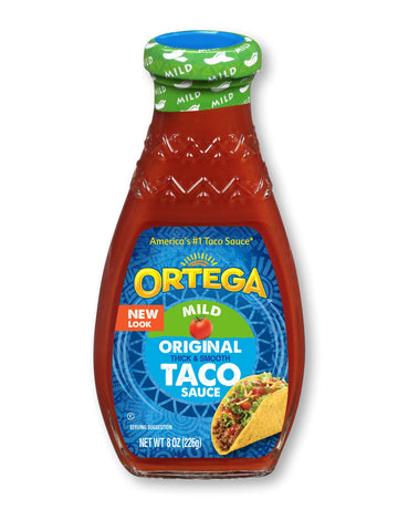 Ortega Original Taco Sauce, Mild, 8 Ounce (Pack of 12)