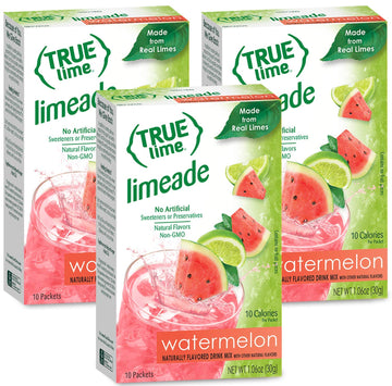 True Lime Watermelon Limeade, 10 Ct - 3 Pack