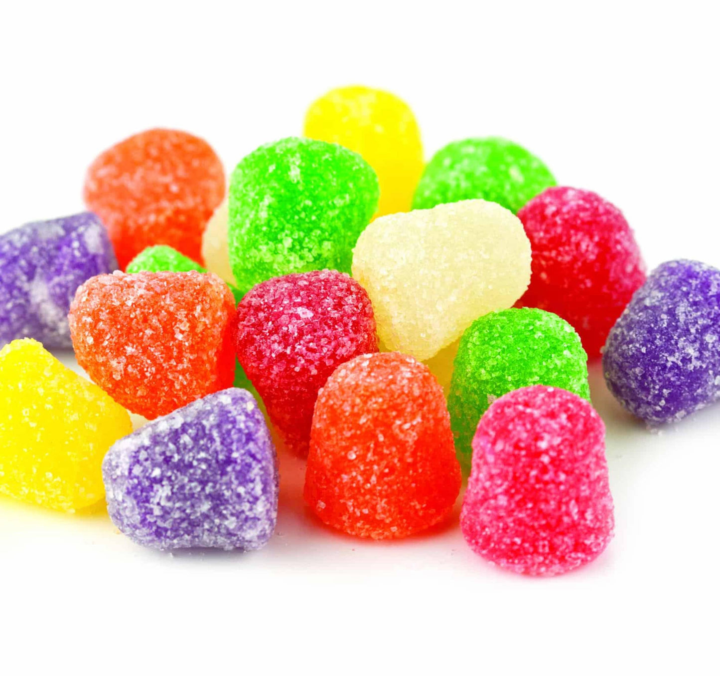Assorted Classic Spice Drops Candy Gum Drops - Old Fashioned Jelly Spiced GumDrops Candy Bulk  by Queen City Candy Cave (1 Pound)