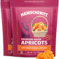 Manischewitz Premium Dried Apricots 6oz (2 Pack) ''Resealable Bag'', Gluten Free, No Sugar Added, Good Source of Fiber, Kosher