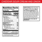 Cheez-It Snap'D Cheese Cracker Chips, Thin Crisps, Lunch Snacks, Cheddar Sour Cream And Onion, 9Oz Box (12 Pouches)
