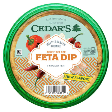 Cedars Foods Spicy Pepper Feta Dip